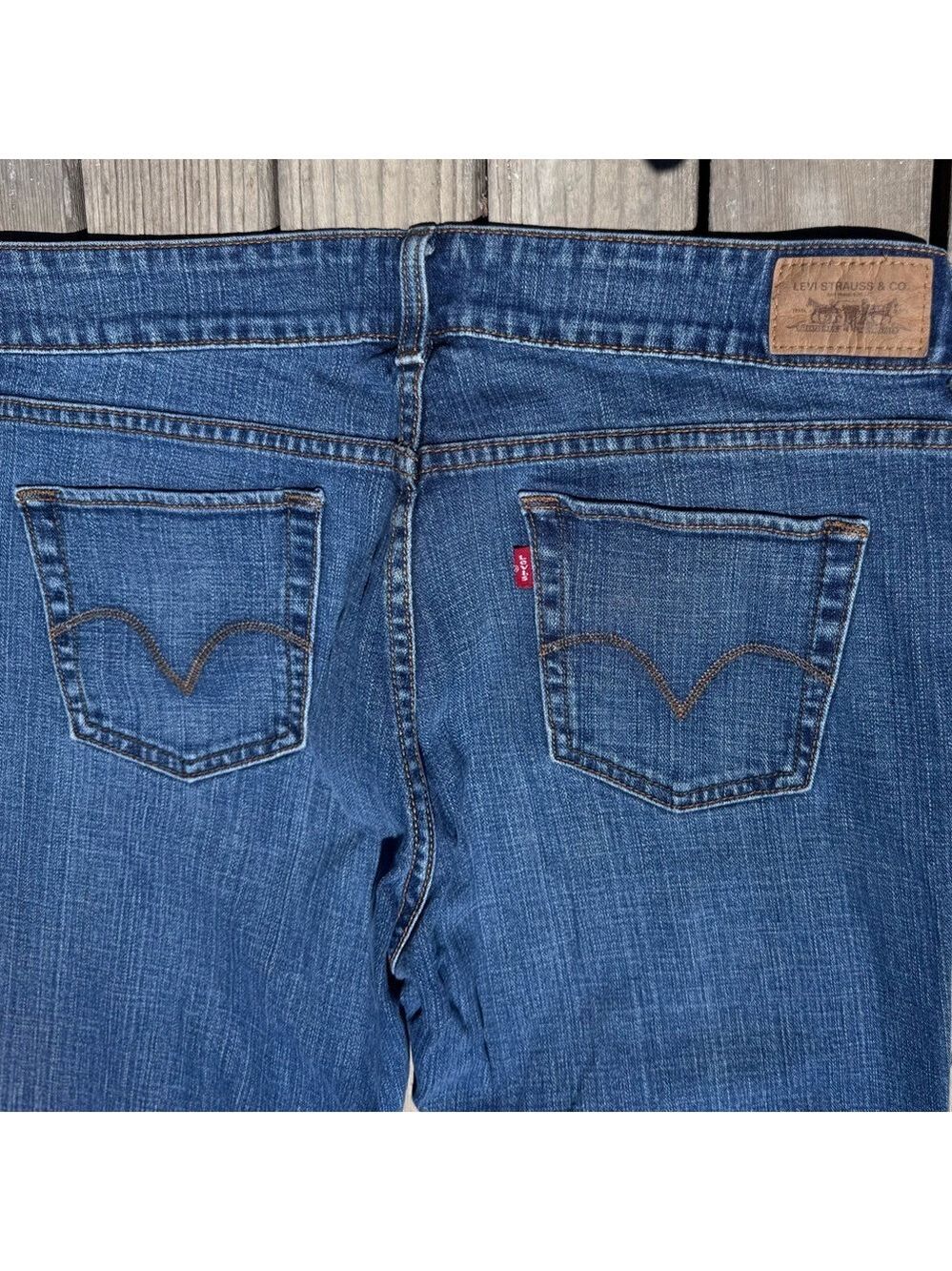 Levi's Jeans Genuinely Crafted slender boot cut 526 size 12 medium flower pocket - Picture 13 of 13